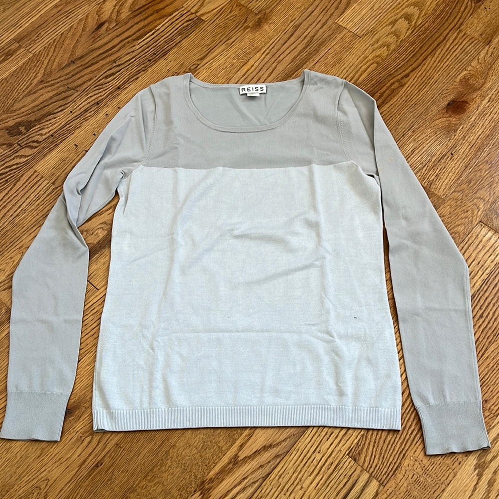 Reiss knowsley grey sweater